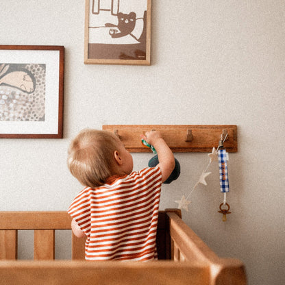 PACIFIER CLOTH POMME | MISTY BLUE