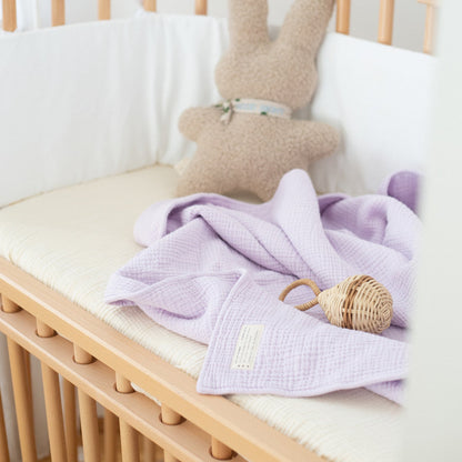 FITTED SHEET CRIB | COSY WHITE