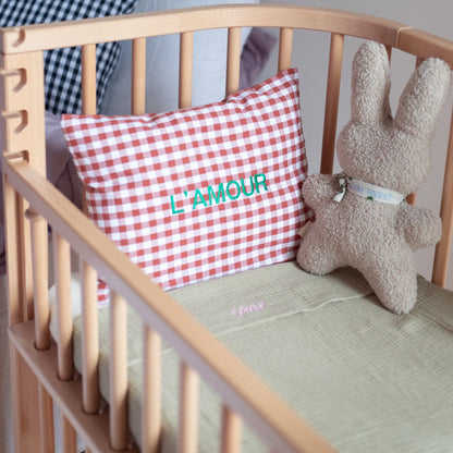 FLAT SHEET CRIB | MORNING MOSS