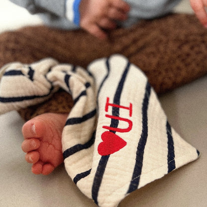 PACIFIER CLOTH CUDDLE | THE BRETON STRIPE