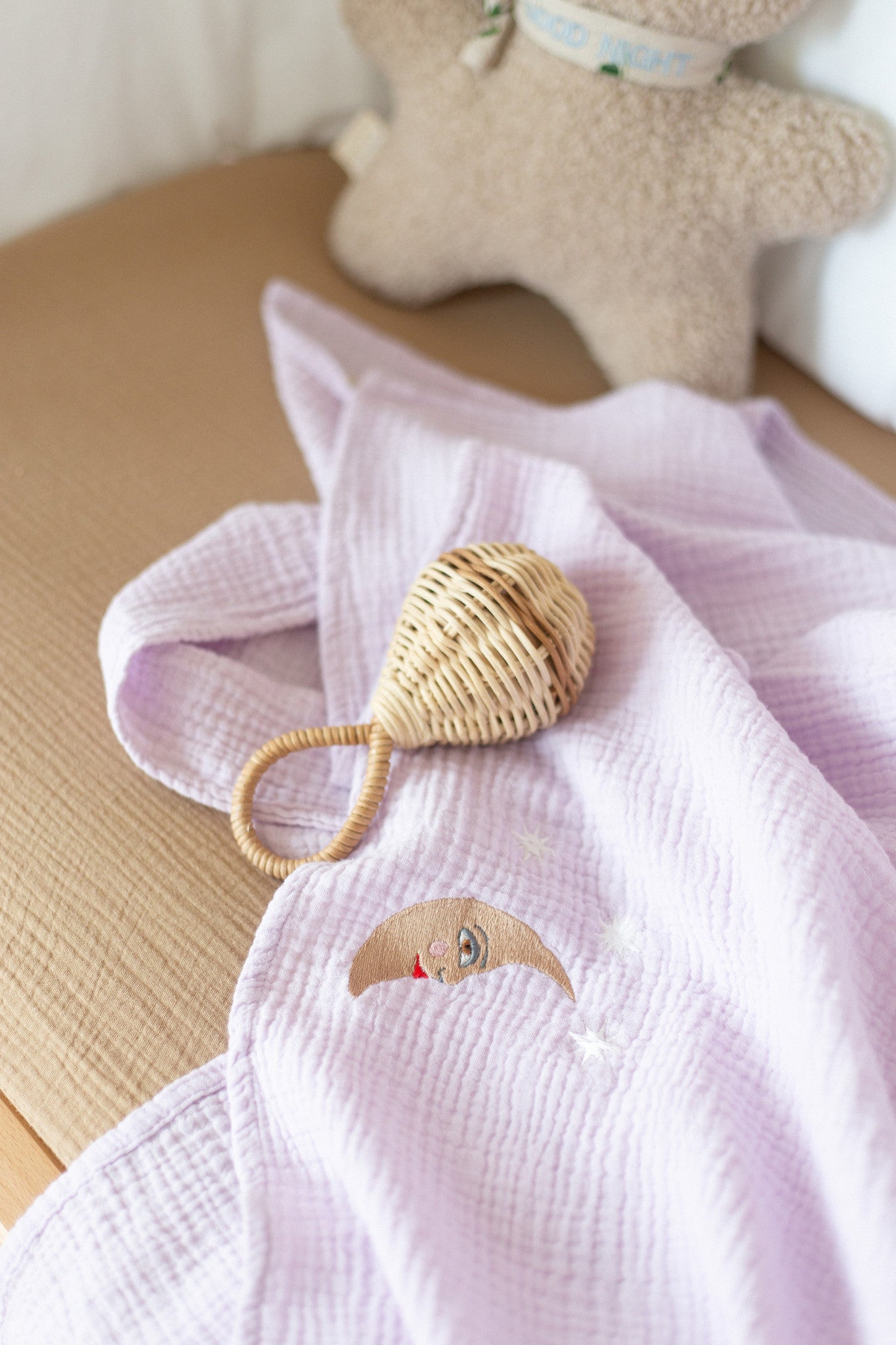 FLAT SHEET CRIB | LUCKY LILA