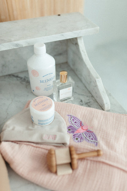 TEENY TINY BEANIE | BONJOUR BEIGE