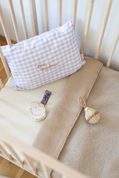 FITTED SHEET COT  | COSY WHITE