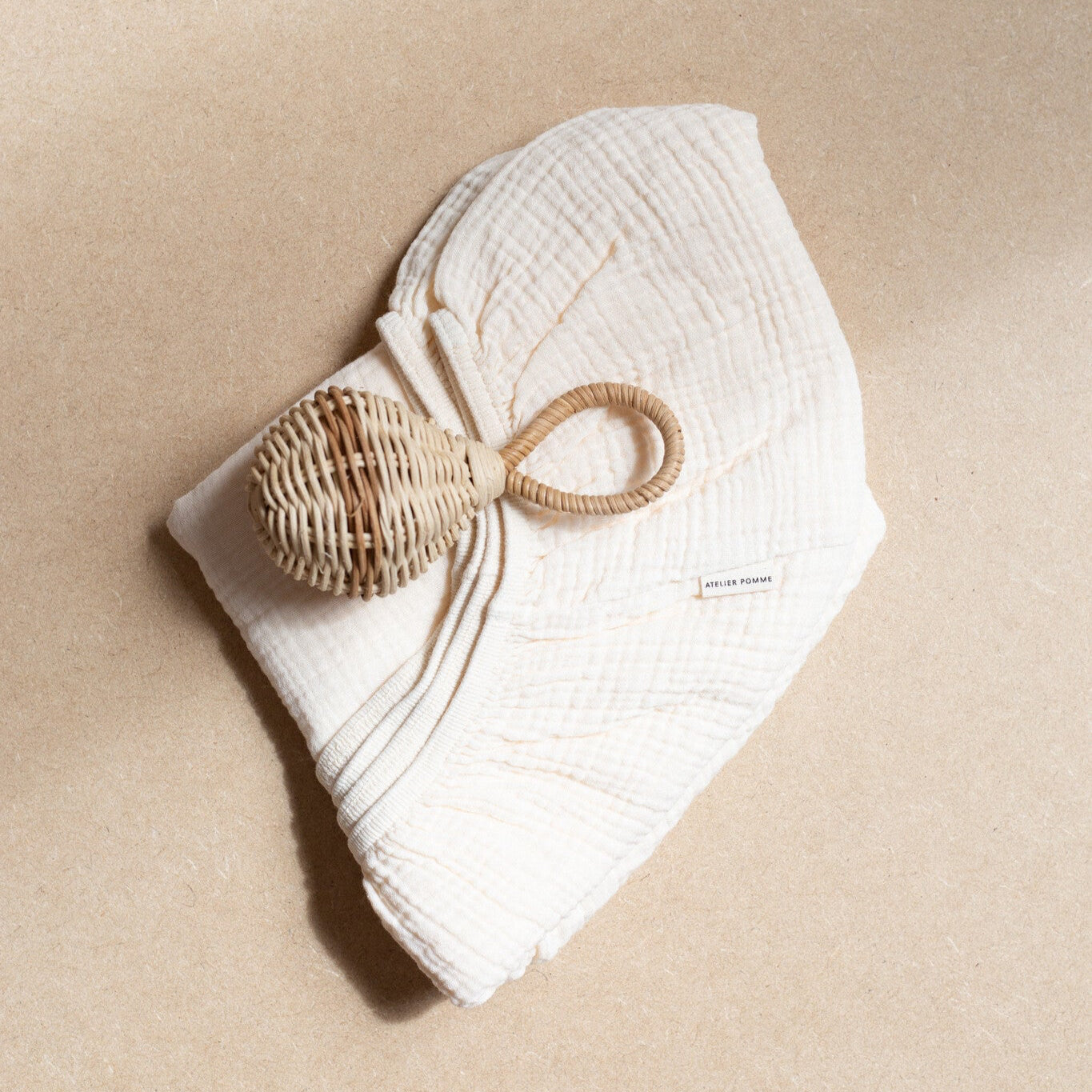 FITTED SHEET CRIB | COSY WHITE