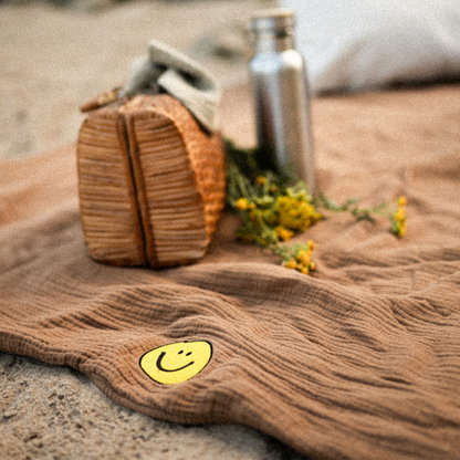 MUSLIN BLANKET BETTER BROWNIE | COT