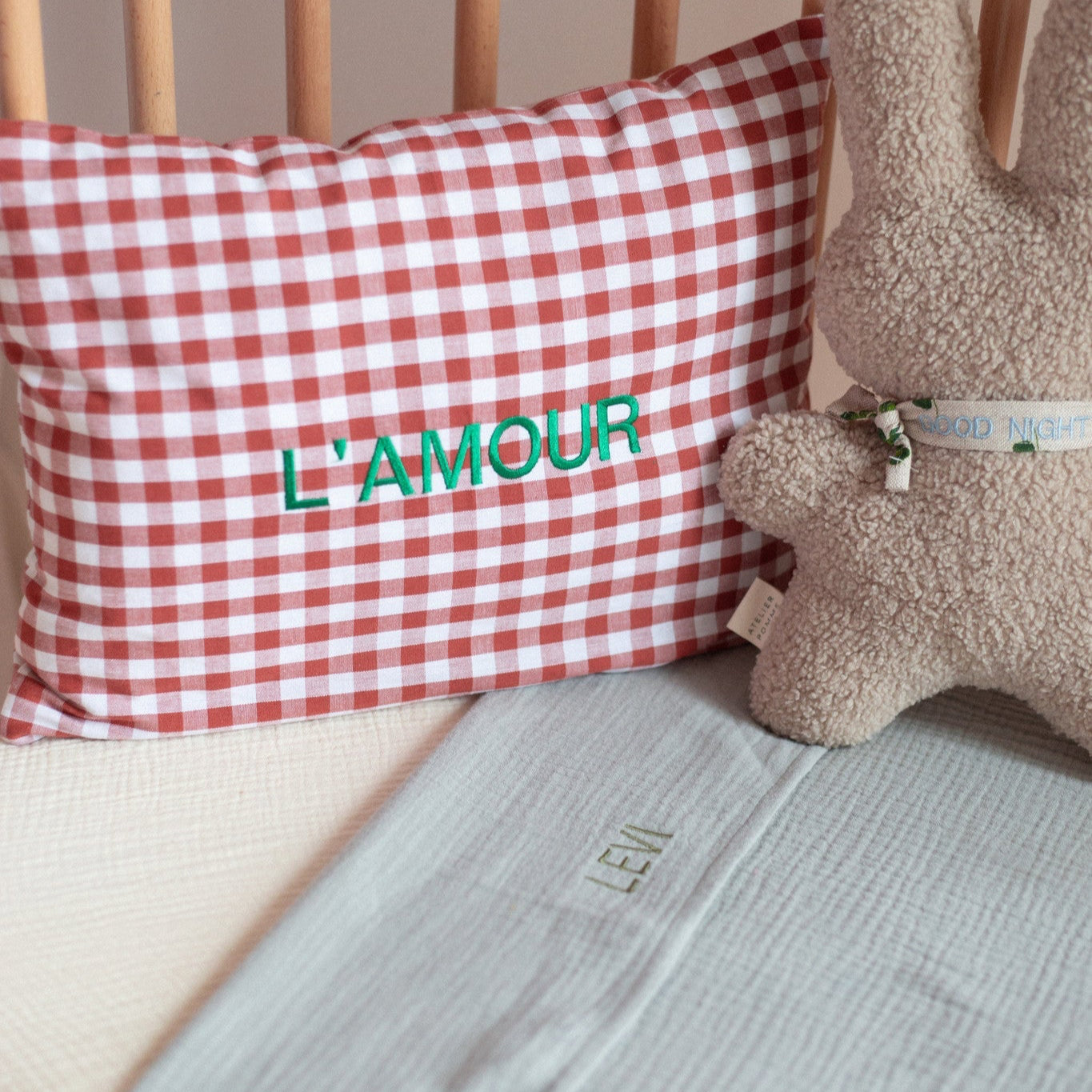 FLAT SHEET CRIB | FEELIN' GREY