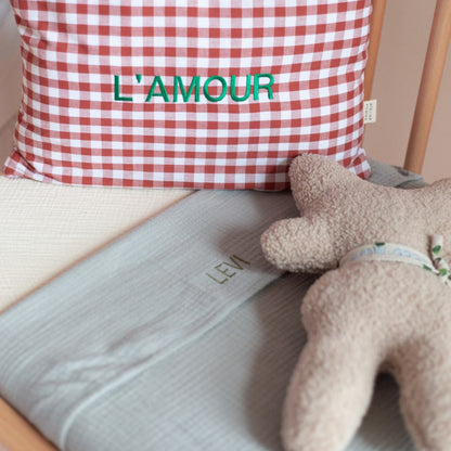 FLAT SHEET CRIB | FEELIN' GREY