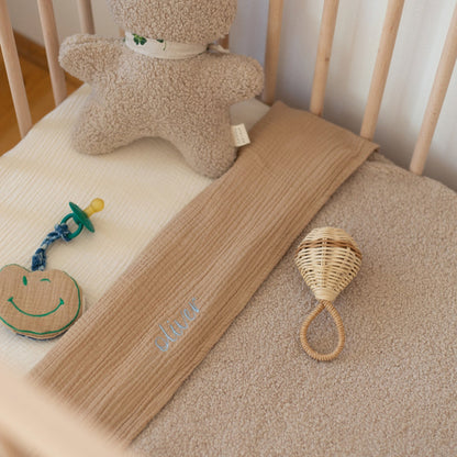 FLAT SHEET COT | FINE BROWN