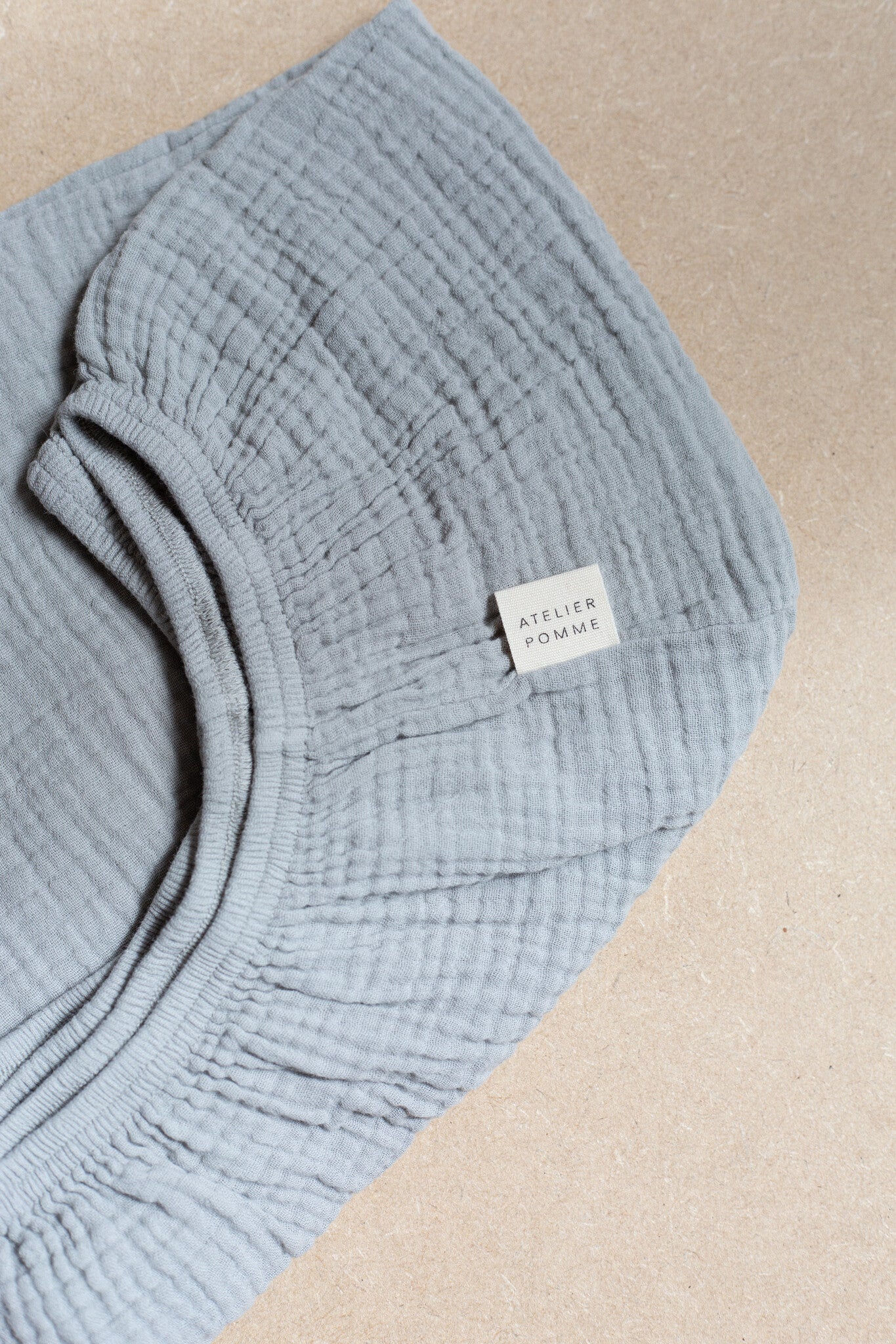 FITTED SHEET CRIB | FEELIN' GREY