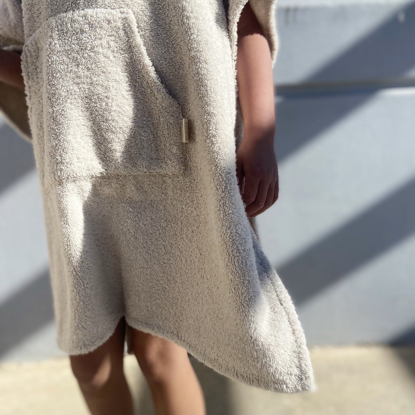 BUBBLY PONCHO | BONJOUR BEIGE
