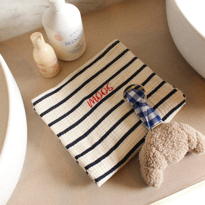 PACIFIER CLOTH | BONJOUR LITTLE CROISSANT