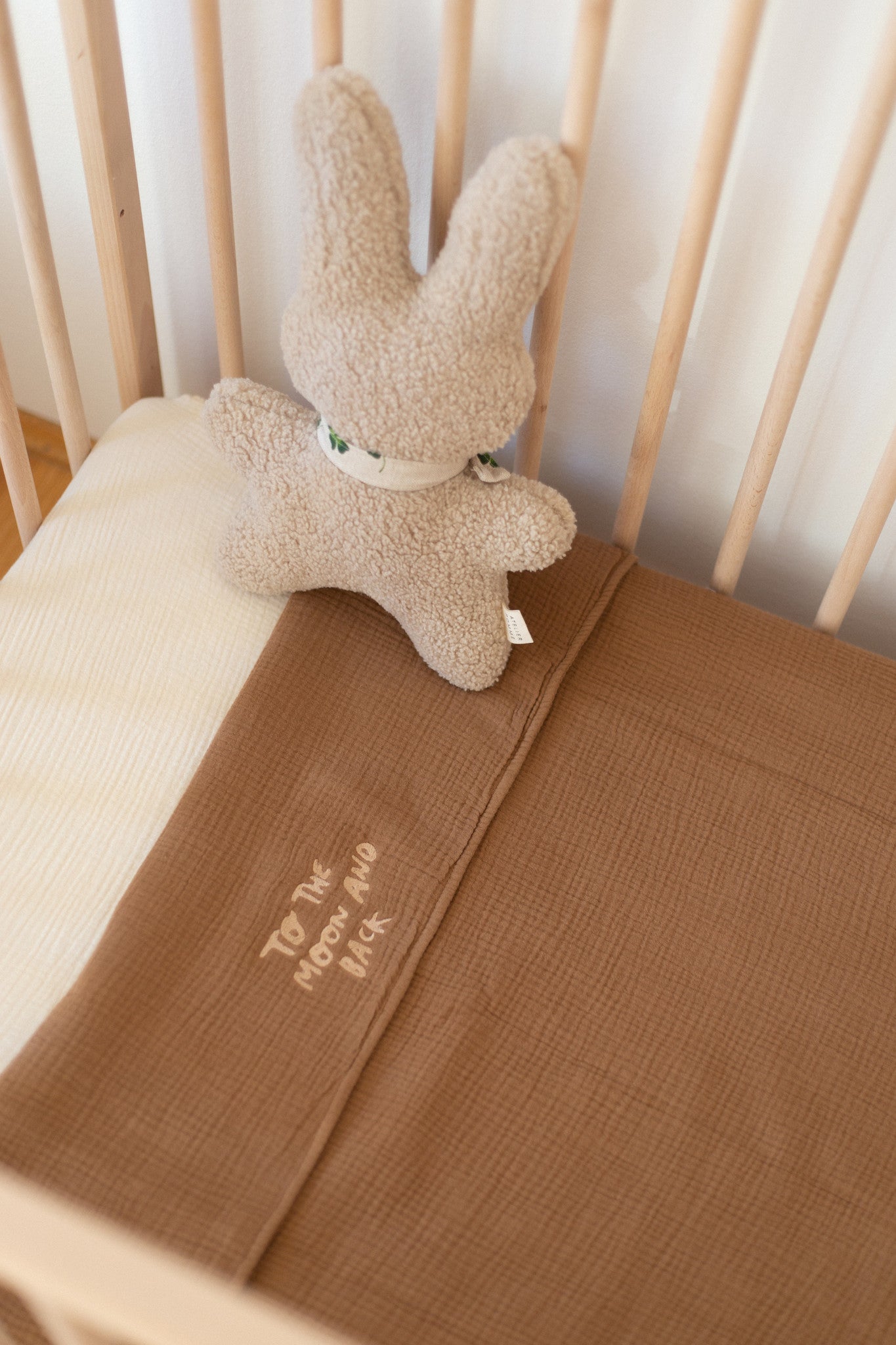 MUSLIN BLANKET BETTER BROWNIE | COT