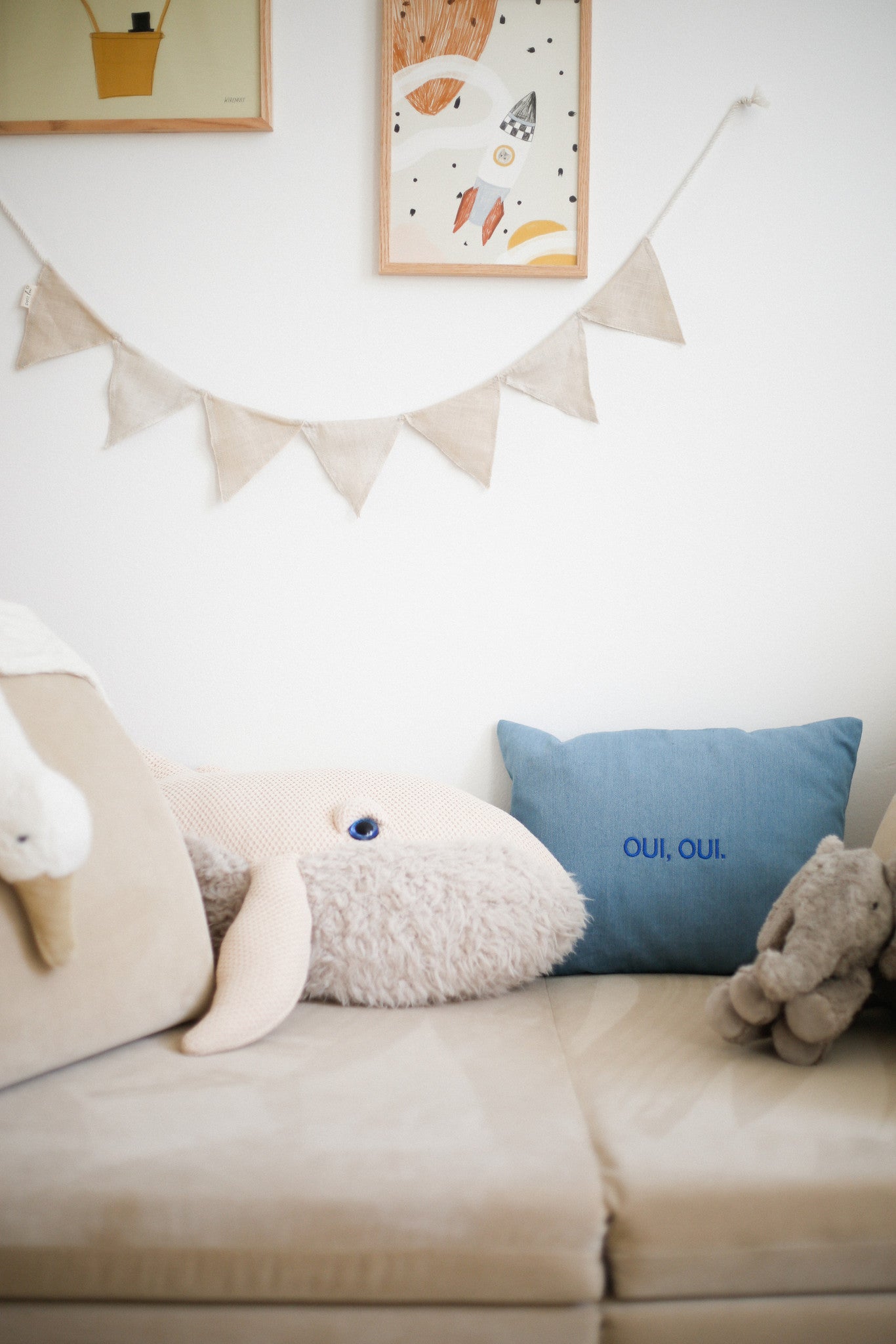 CUSHION: DINKY DENIM