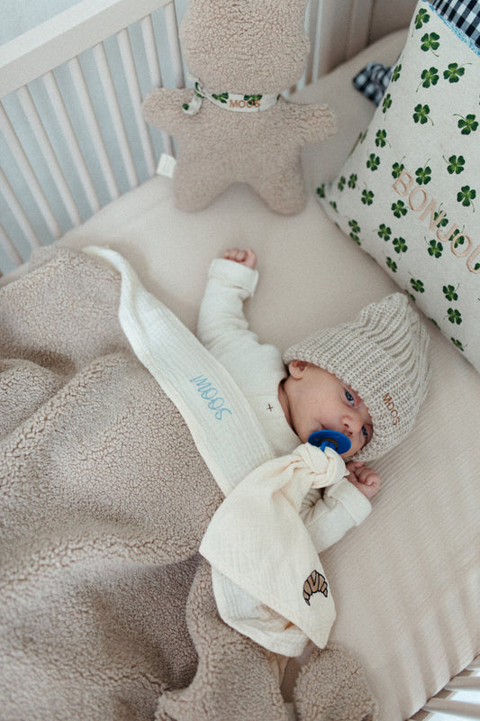 PACIFIER CLOTH - CUDDLE - COSY WHITE