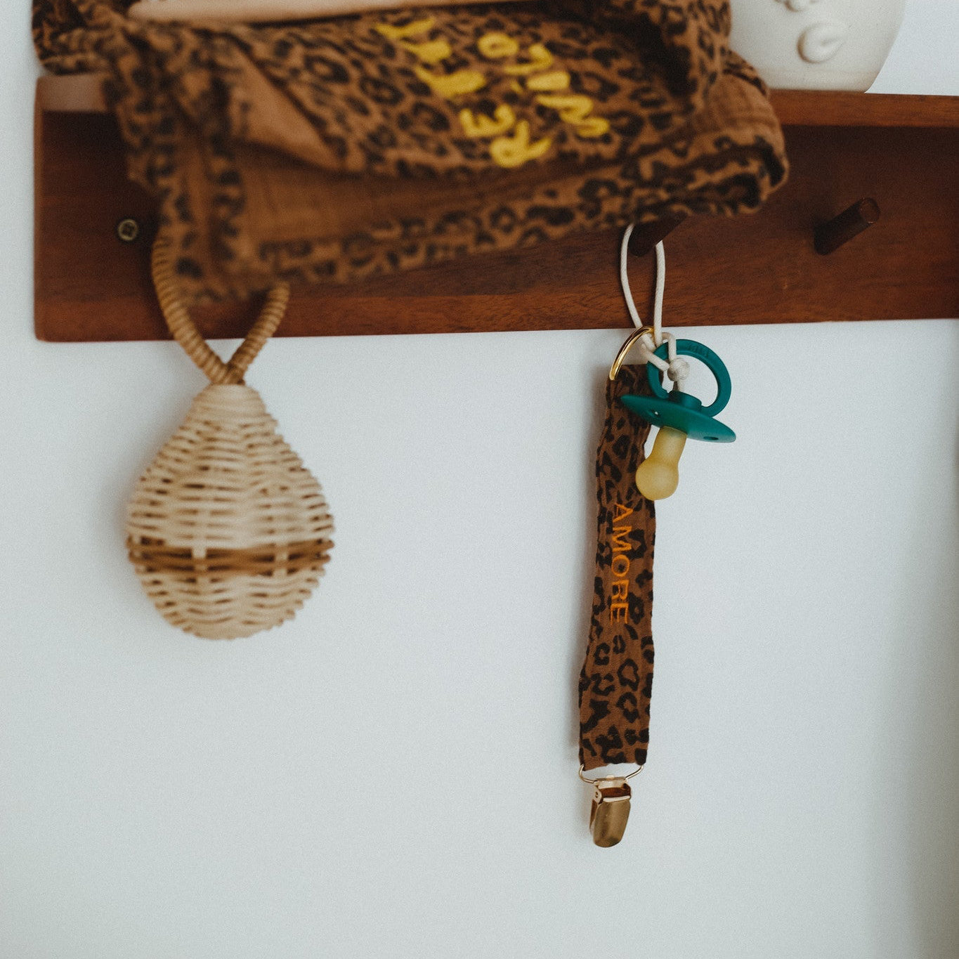 PACIFIER CORD | LEOPARD