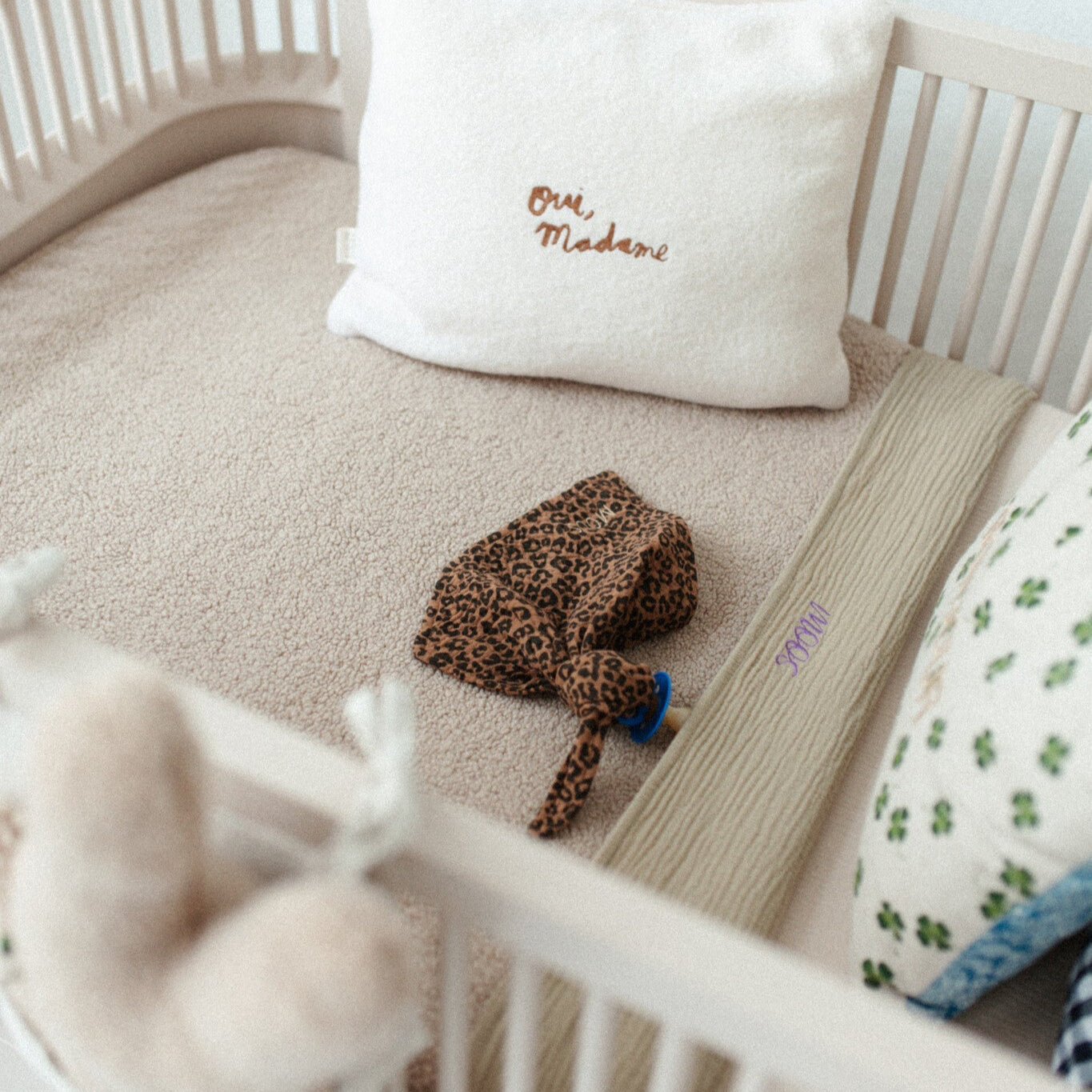 PACIFIER CLOTH CUDDLE | LEOPARD