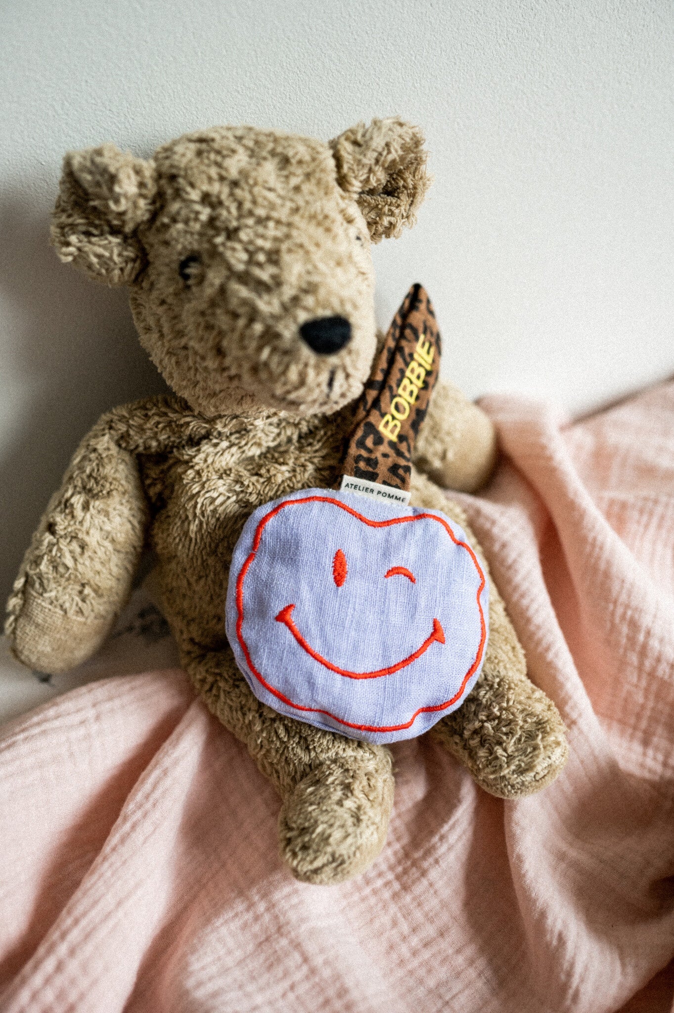 PACIFIER CLOTH POMME | LI-LA LEOPARD