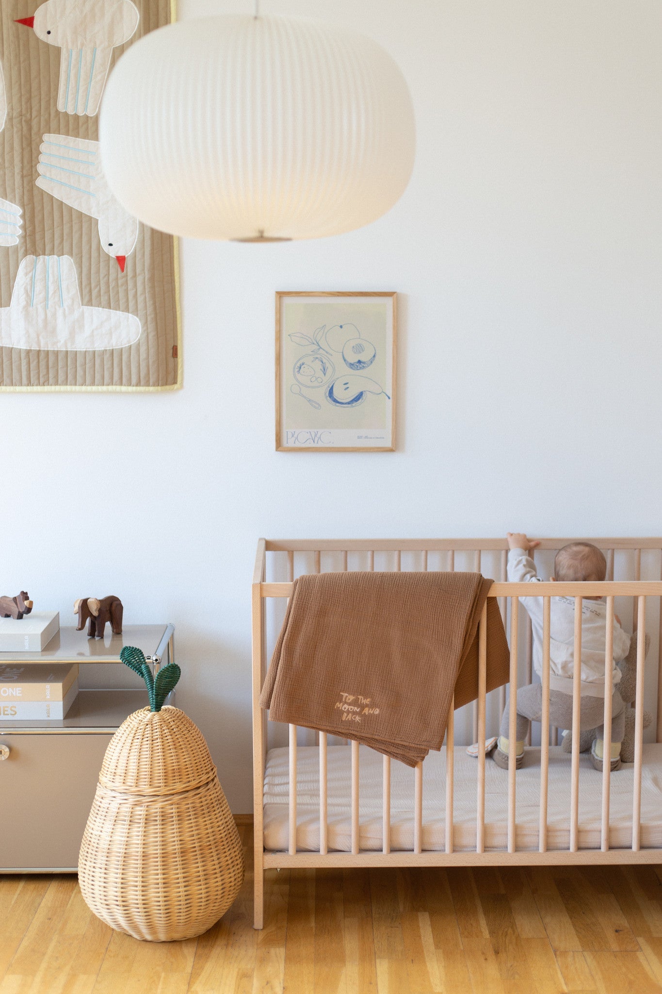 MUSLIN BLANKET BETTER BROWNIE | COT