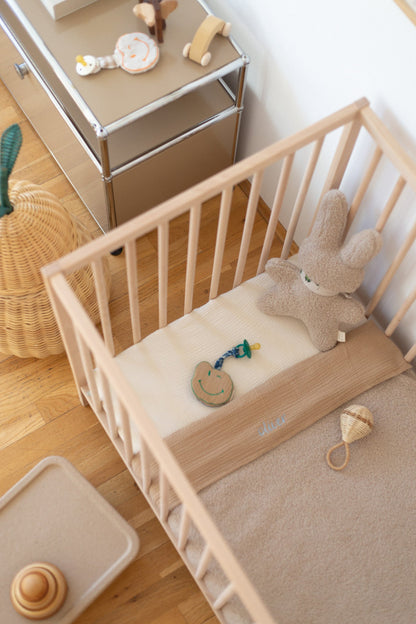 FLAT SHEET COT | FINE BROWN