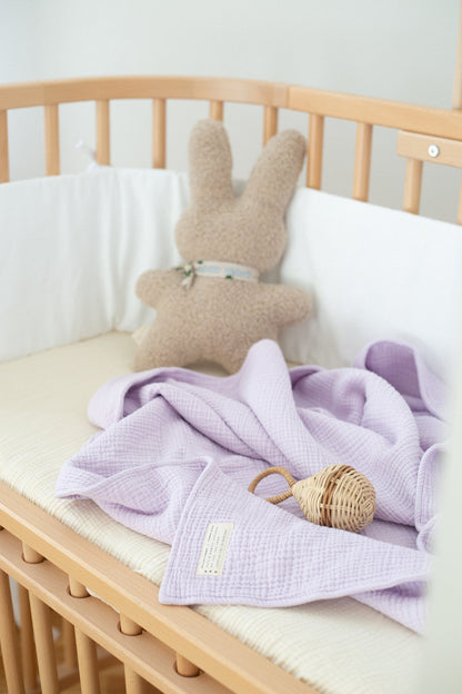MUSLIN BLANKET LUCKY LILA | COT