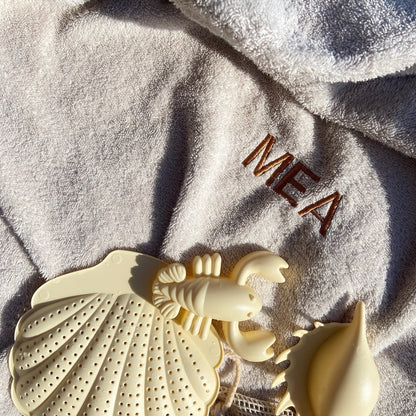 BUBBLY PONCHO | BONJOUR BEIGE