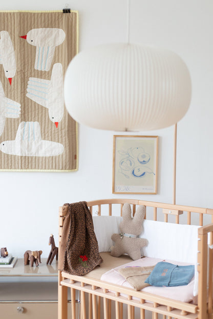 FLAT SHEET CRIB | LEOPARD