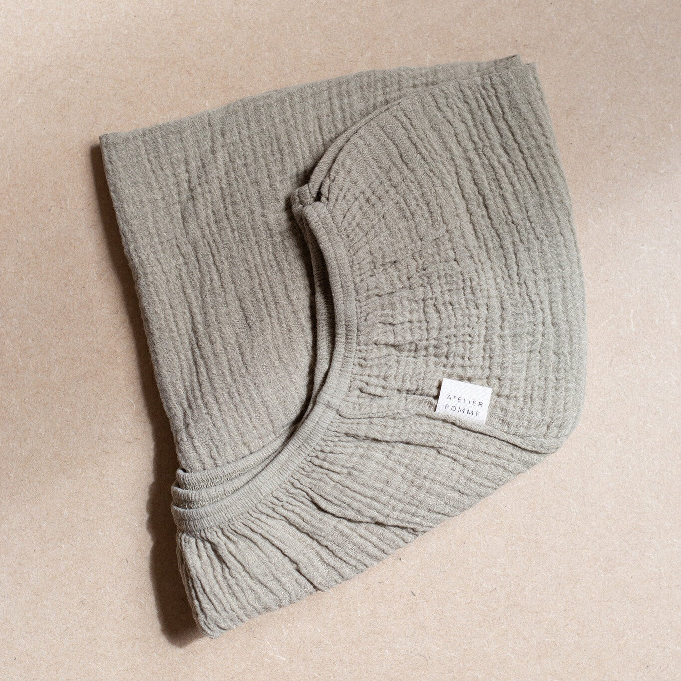 FITTED SHEET CRIB | MORNING MOSS