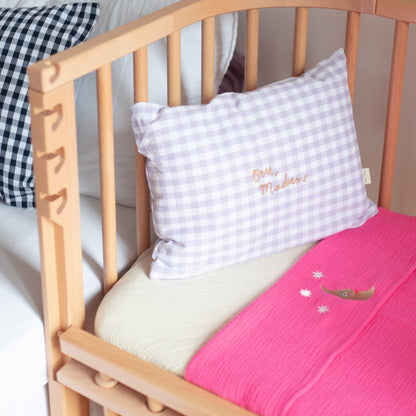FLAT SHEET CRIB | BLOWY BUBBLEGUM