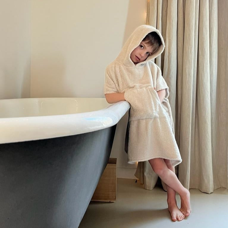 BUBBLY PONCHO | BONJOUR BEIGE