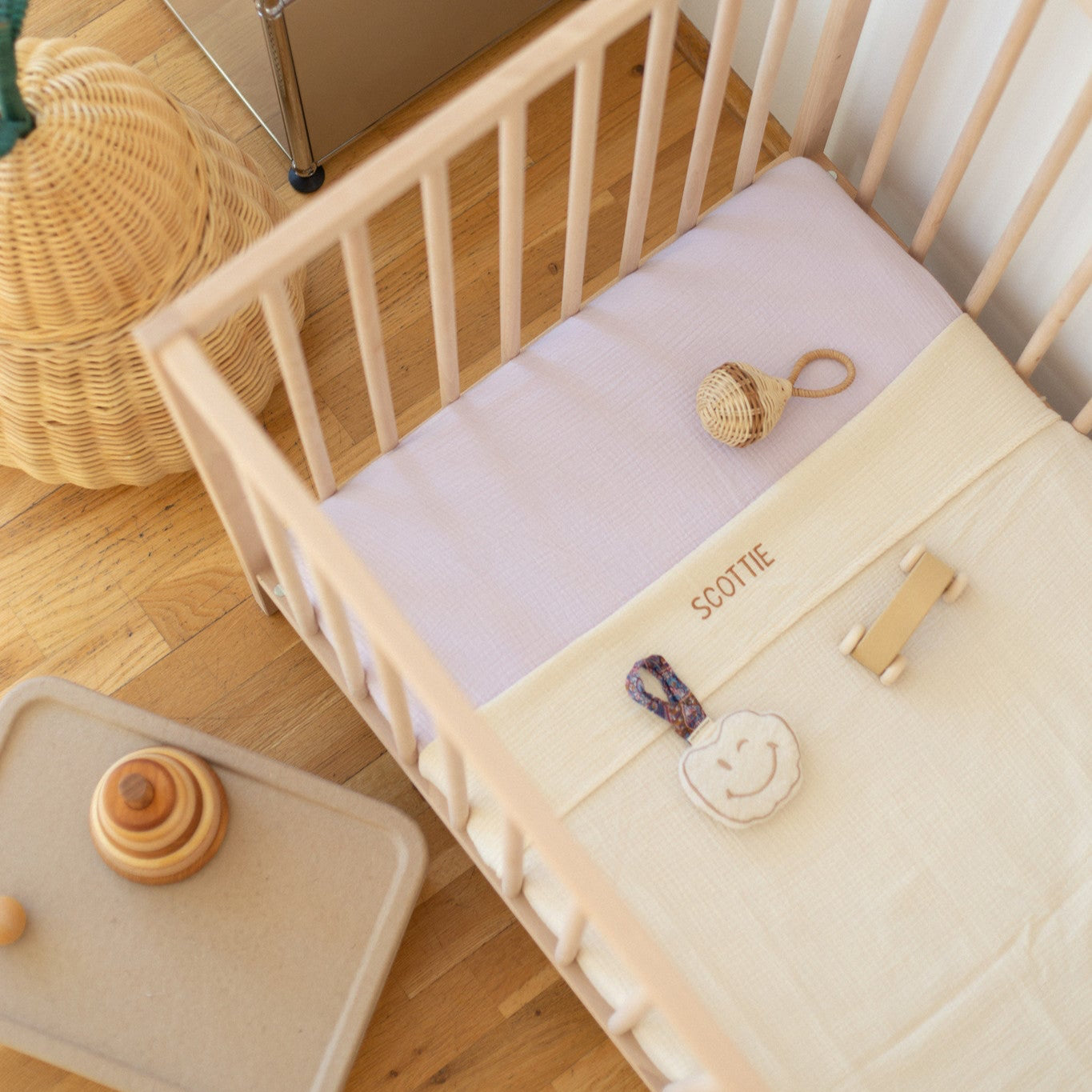 FITTED SHEET COT | LUCKY LILA