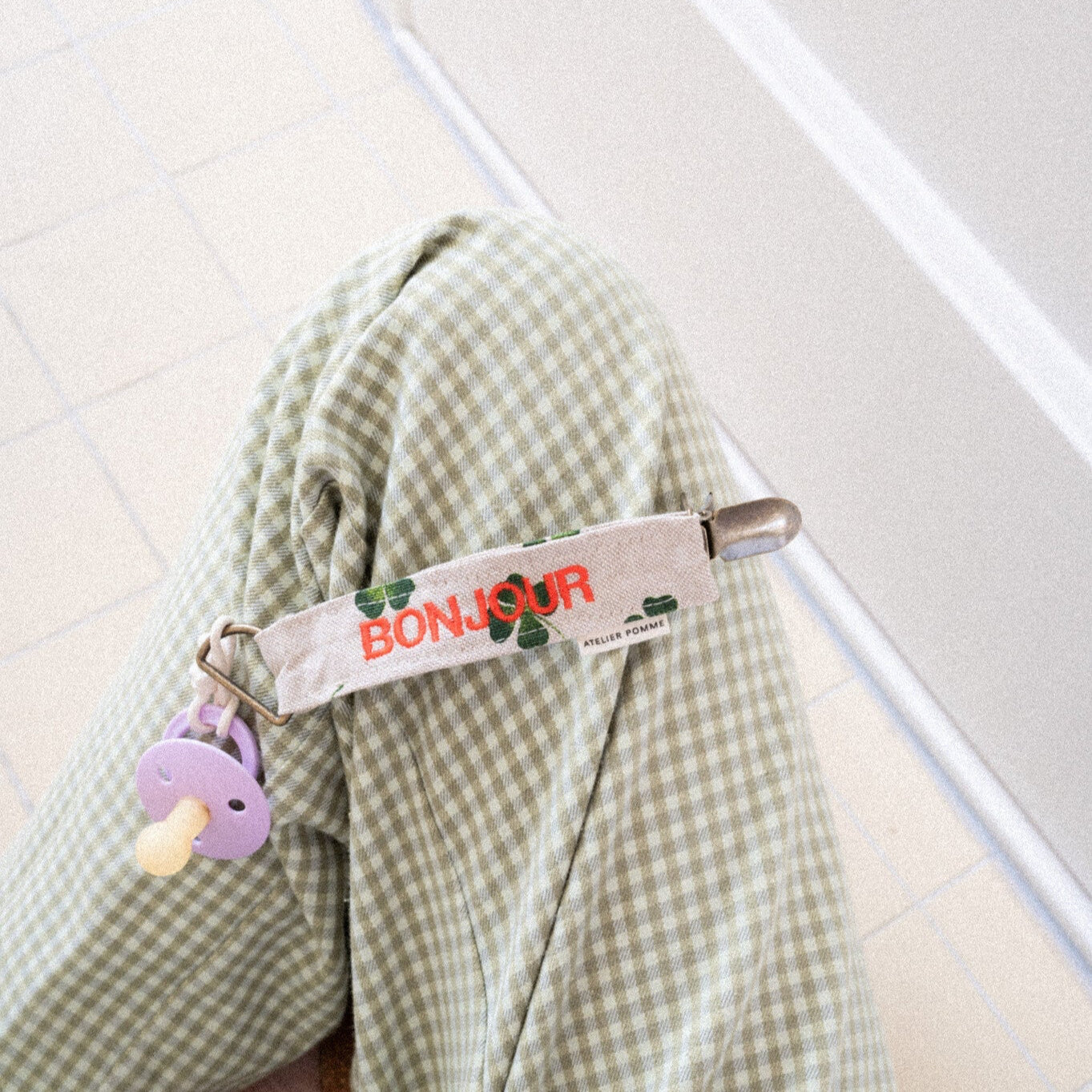 PACIFIER CORD | LUCKY CLOVER