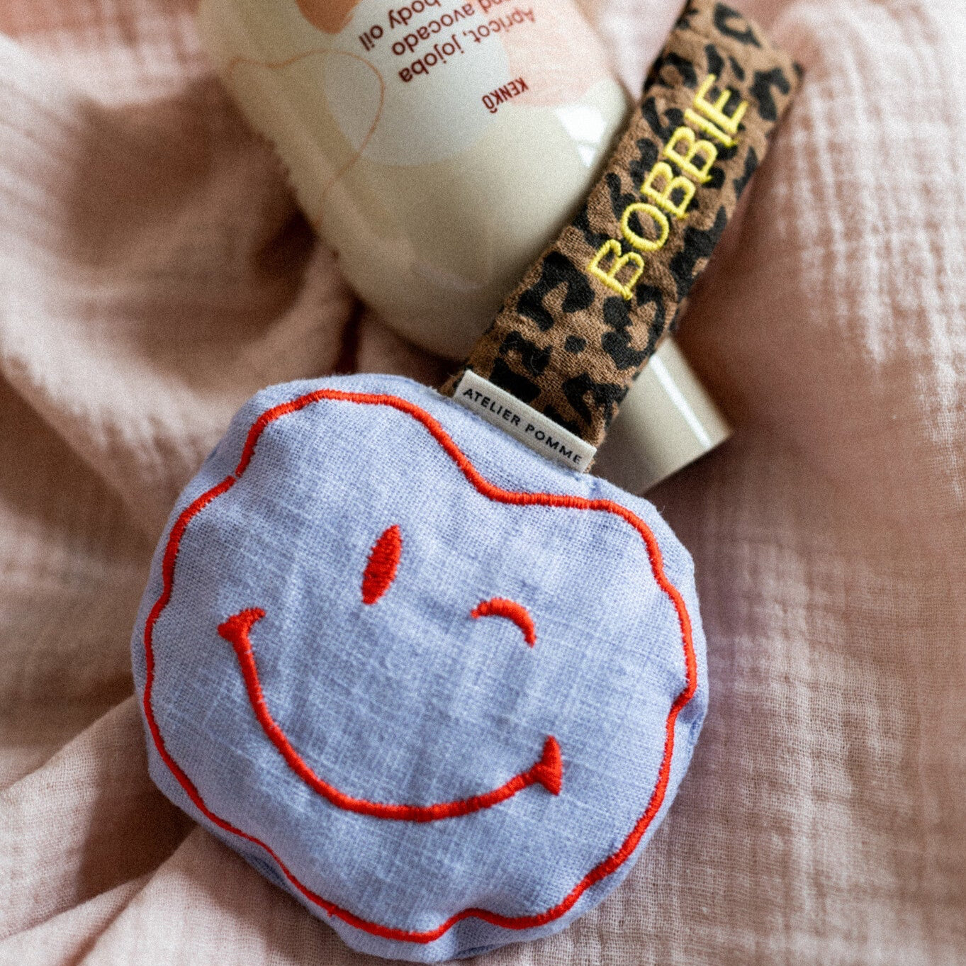 PACIFIER CLOTH POMME | LI-LA LEOPARD