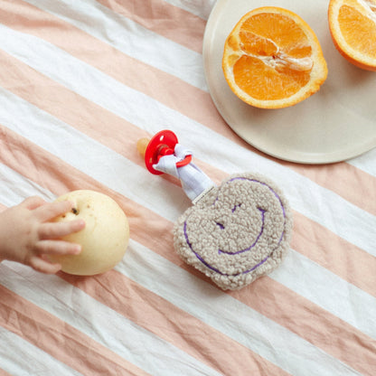 PACIFIER CLOTH POMME  TEDDY | LUCKY LILA
