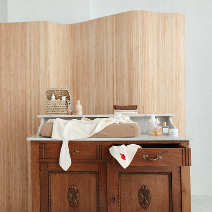 BATH CAPE | COSY WHITE
