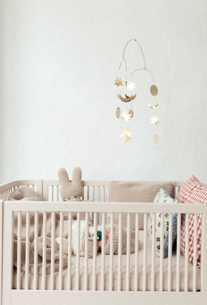 CUSHION: CHECKED IN - BISOUS BRIQUE