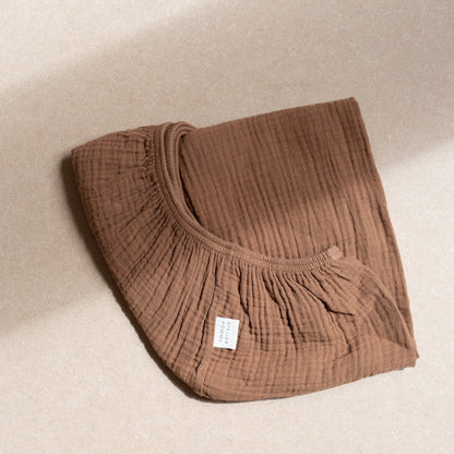 FITTED SHEET CRIB | BETTER BROWNIE