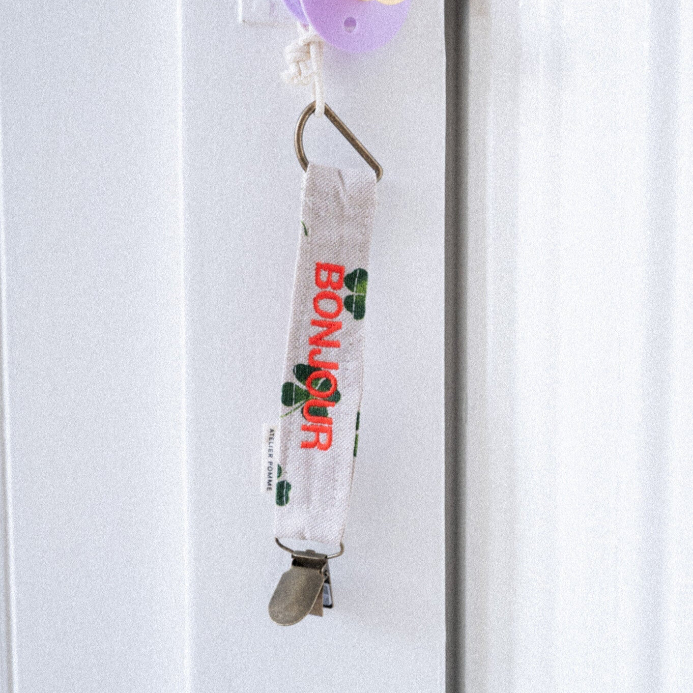 PACIFIER CORD | LUCKY CLOVER