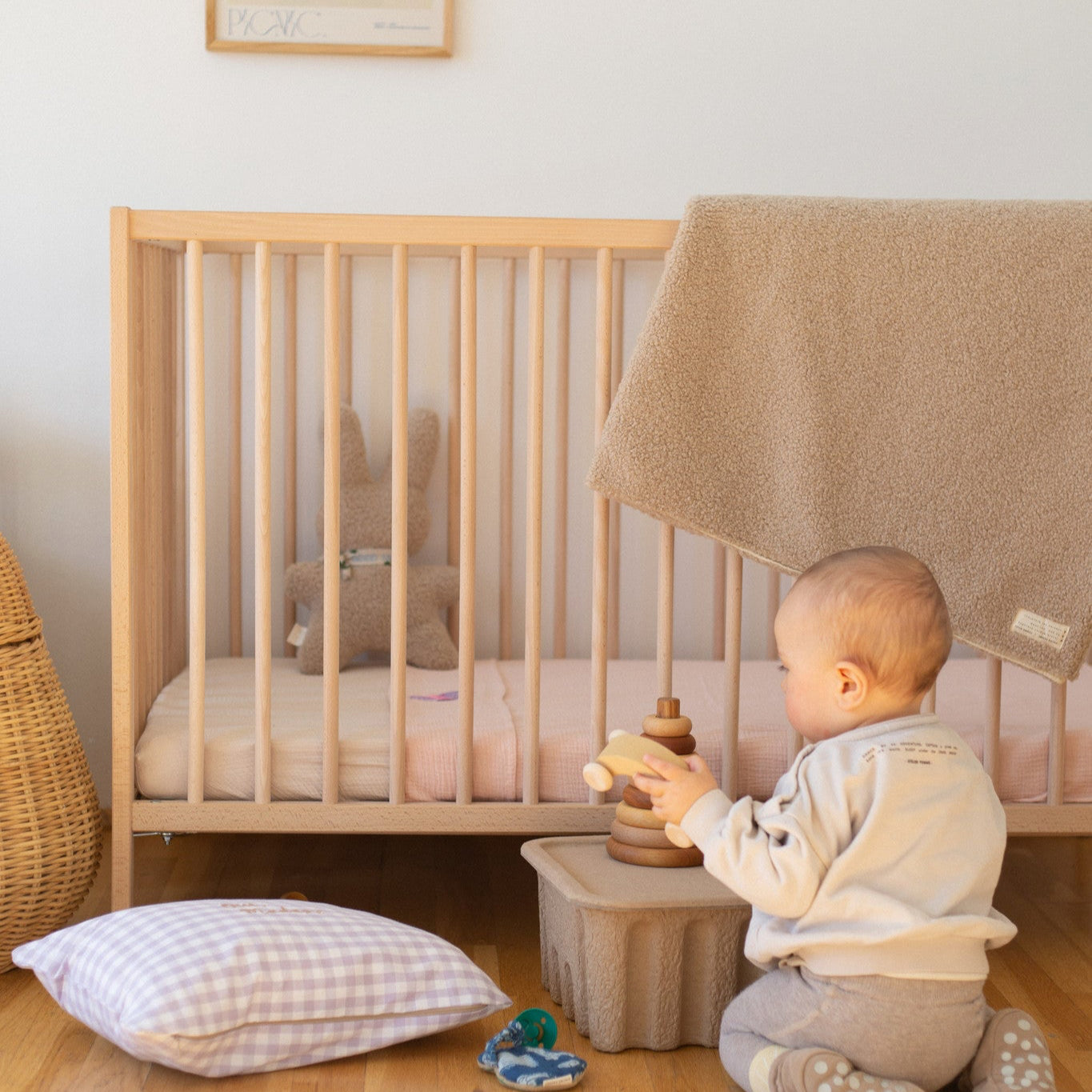 FLAT SHEET COT | PINKY PROMISE