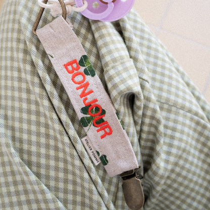 PACIFIER CORD | LUCKY CLOVER