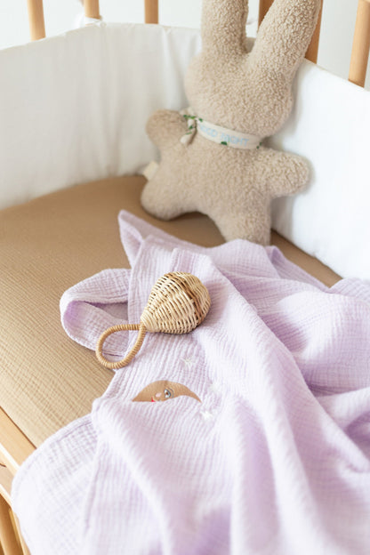 FLAT SHEET CRIB | LUCKY LILA