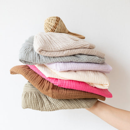 FITTED SHEET CRIB | MORNING MOSS