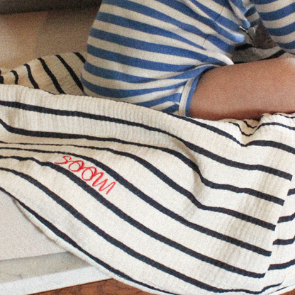 HUGE TOWEL - THE BRETON STRIPE