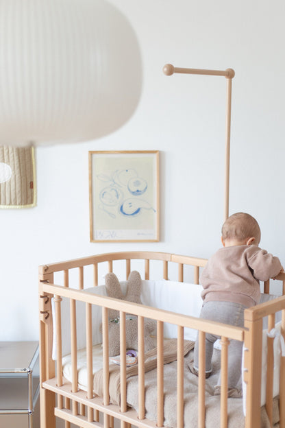 FLAT SHEET CRIB | FINE BROWN
