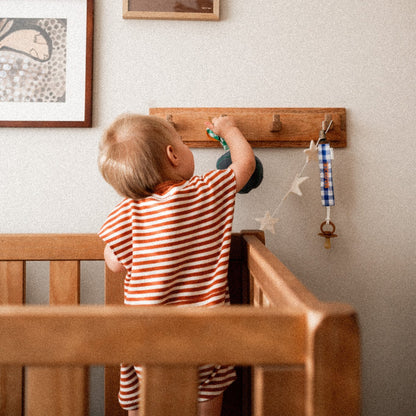 PACIFIER CORD CHECKED | BOOGIE BLEU