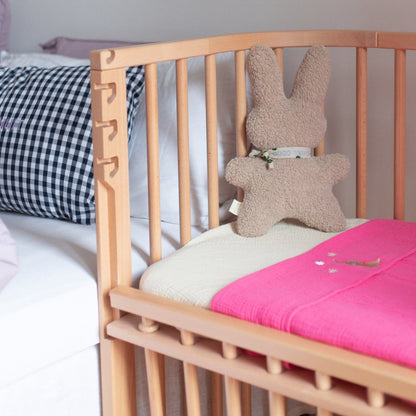 FLAT SHEET CRIB | BLOWY BUBBLEGUM