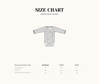 ROMPER WRAP THE BABY | BONJOUR BEIGE