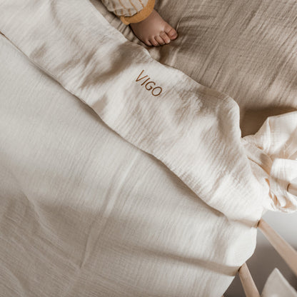 FLAT SHEET COT | BONJOUR BEIGE