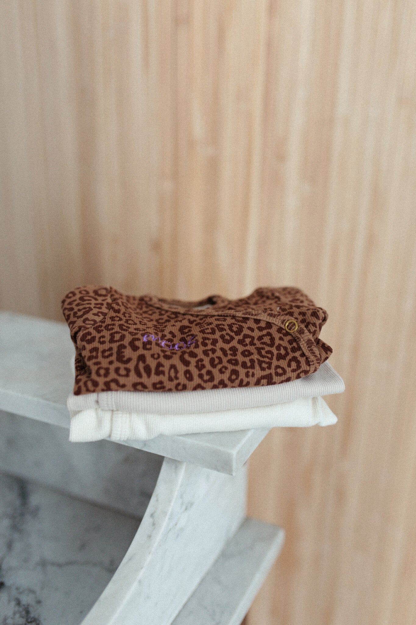 ROMPER WRAP THE BABY | BONJOUR BEIGE