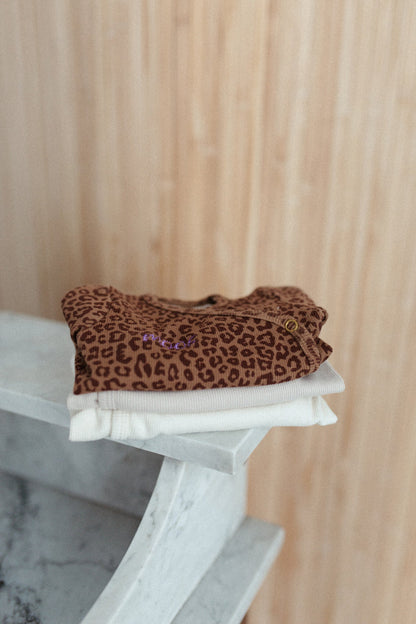 ROMPER WRAP THE BABY | BONJOUR BEIGE