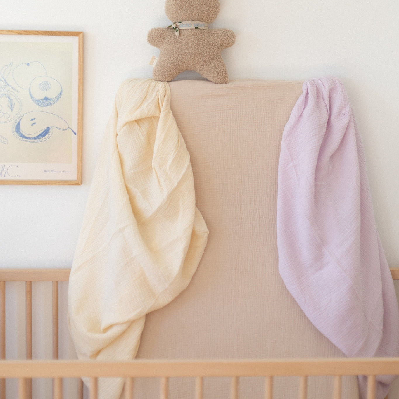 FITTED SHEET COT | LUCKY LILA